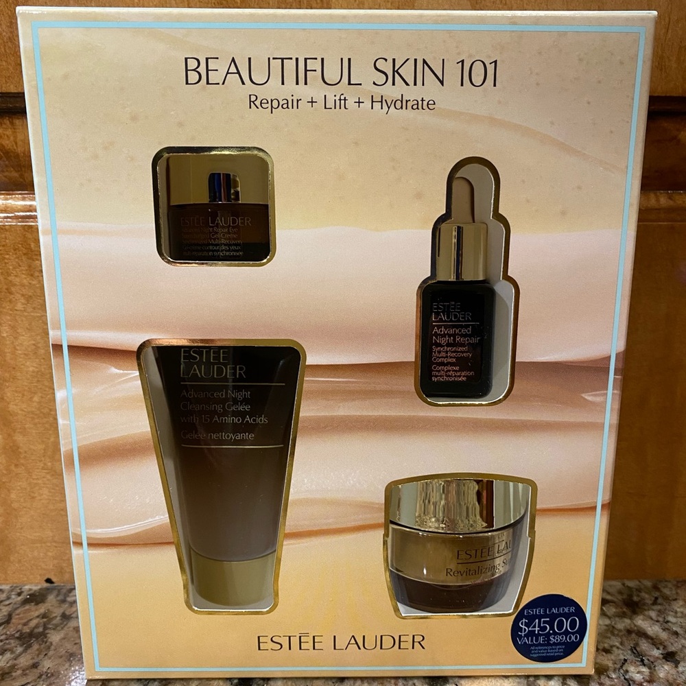 ✨ESTEE LAUDER 4-pc “Advanced Night Repair Skincare Starter Set 101”, New in Box